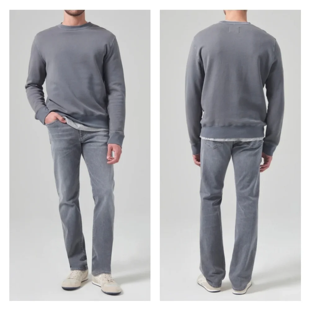 Citizens of Humanity SID Regular Straight‎ Jeans Sycamore Gray